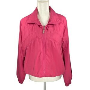 Vintage 80’s 90’s BOLLE Sport Pink Sport Jacket Wind Breaker Women’s Size Medium